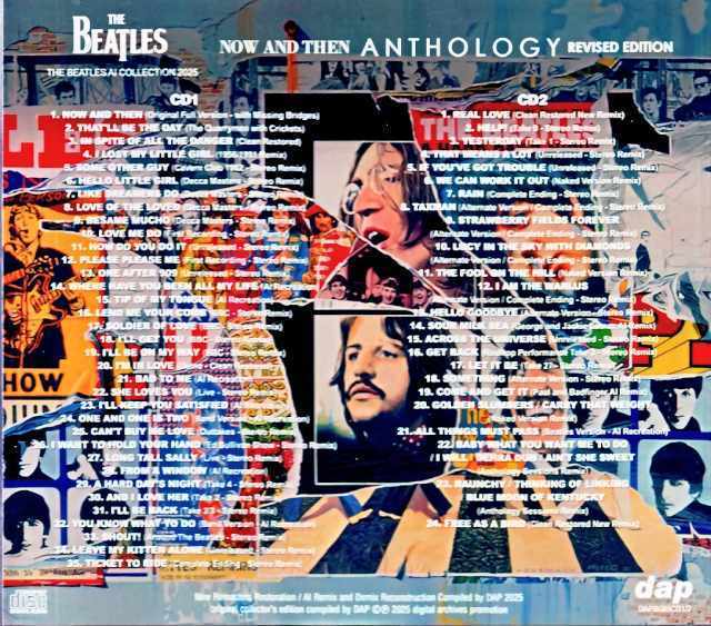 Beatles Anthology DVD 5本セット　Now And Then THE BEATLES / NOW AND THEN ANTHOLOGY REVISED EDITION =THE