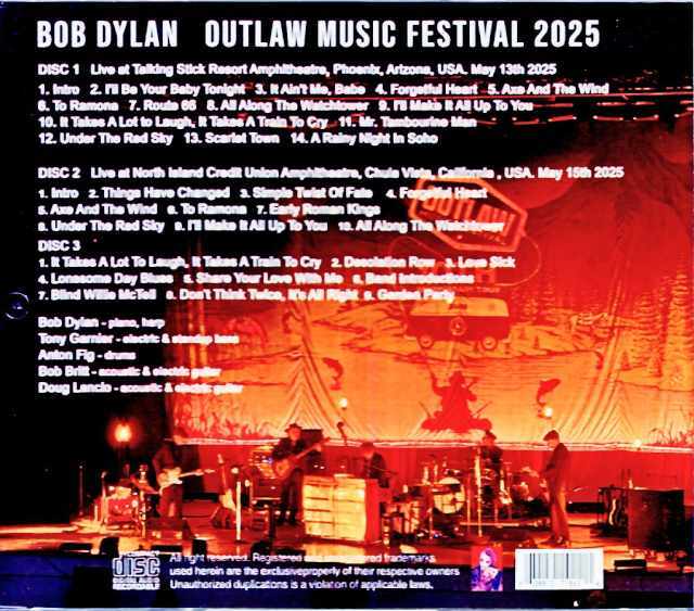 Bob Dylan/ボブディラン　ツアーパンフレット　ライブツアー　コンサート Bob Dylan/ボブディラン ツアーパンフレット ライブツアー