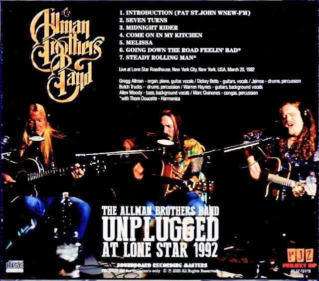 ◾️完全ミックス高音質盤□THE ALLMAN BROTHERS BAND /