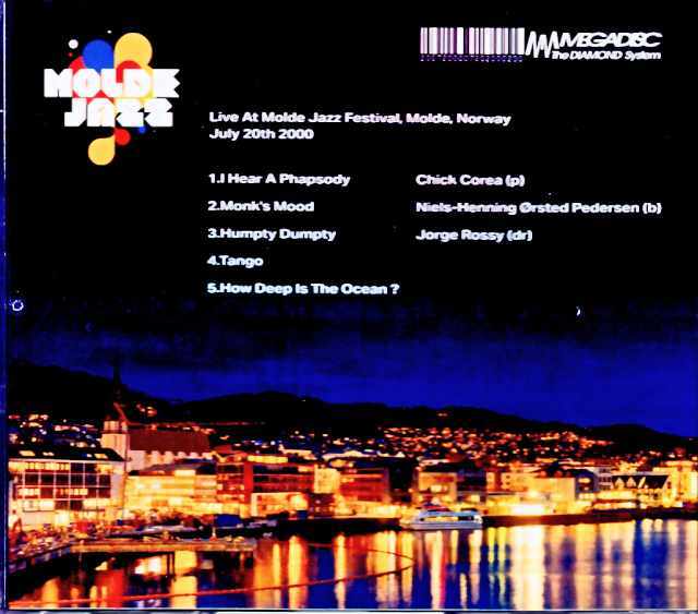 Chick Corea Trio チック・コリア/Norway 2000 Soundboard Edition
