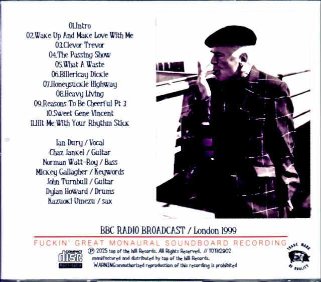 Ian Dury and the Blockheads イアン・デューリー/London,UK 1999
