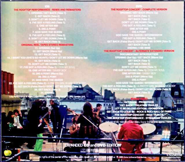 Beatles ビートルズ/RoofTop Concert Expanded Edition