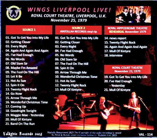 Paul McCartney Wings ポール・マッカートニー ウイングス/リバプール