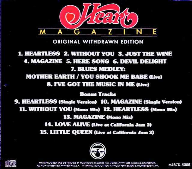 Heart ハート/Magazine 1977 Original Withdrawn Edition & more