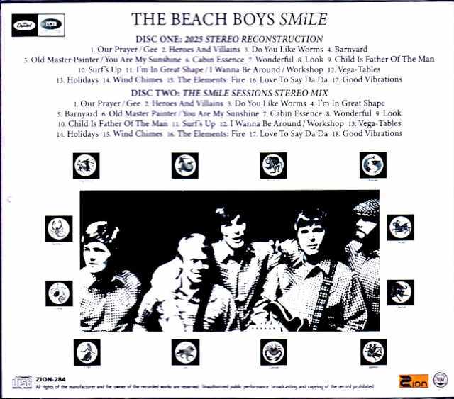 Beach Boys ビーチ・ボーイズ/Smile Reconstructed and a Stereo