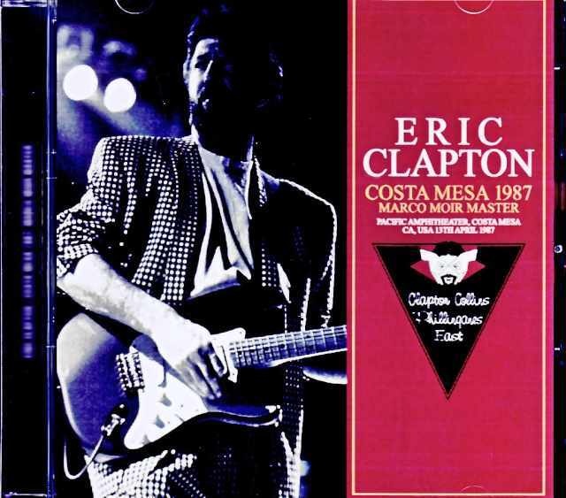 Eric Clapton エリック・クラプトン/CA,USA 04.13.1987 Marco