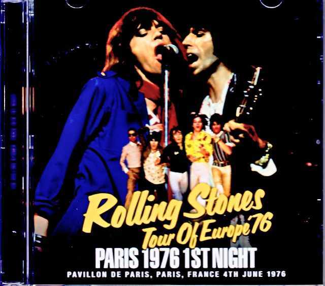 超レア！ローリング・ストーンズ・ヨーロッパツアー1976'プログラム Rolling Stones ローリング・ストーンズ/France 06.04.1976 Complete
