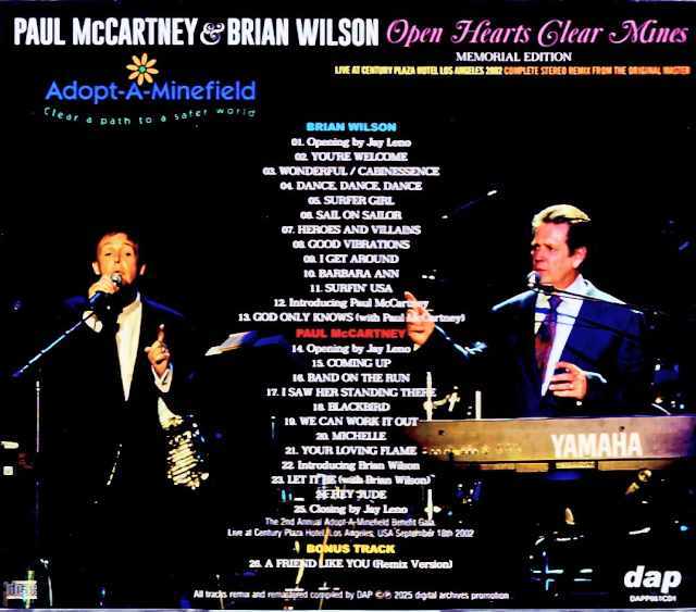 ポール マッカートニー　2002年　全公演 PAUL McCARTNEY / DRIVING JAPAN TOKYO 2nd 【2CD】 - BOARDWALK