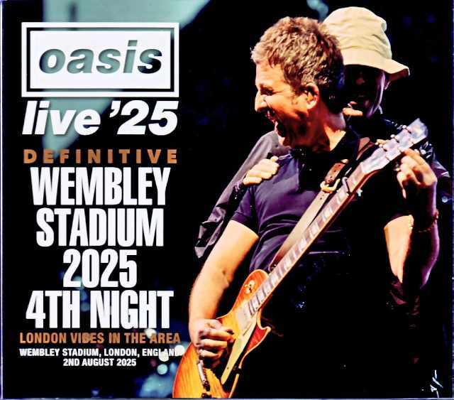 Oasis オアシス　UK ツアー　2025 Oasis オアシス/England,UK 07.11.2025 Complete & more