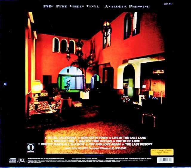 Eagles イーグルス/Hotel California US DCC Compact Classics LP Edition