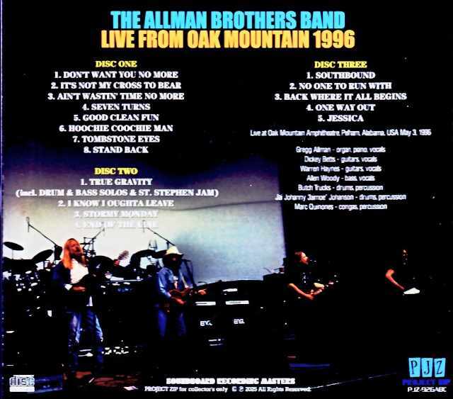 Allman Brothers Band オールマン・ブラザーズ・バンド/AL,USA