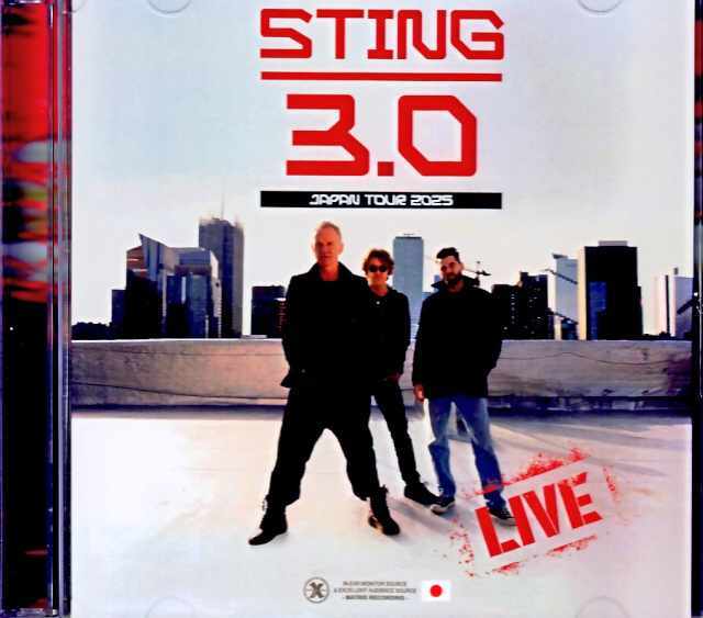 Sting スティング/Tokyo,Japan 09.15.2025 Complete S & V IEM