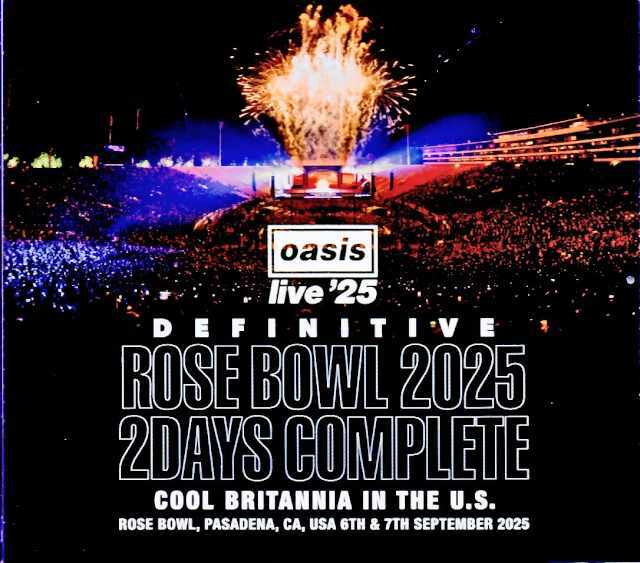 Oasis オアシス/CA,USA 2025 Complete Remaster & Matrix of 2Audience