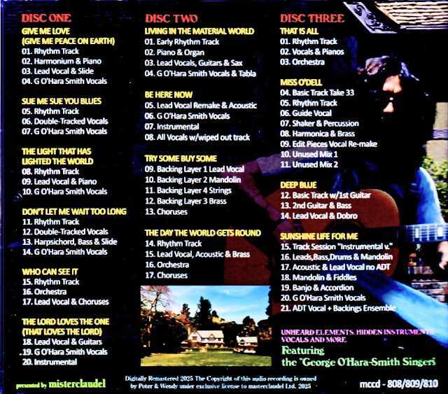 George Harrison ジョージ・ハリスン/マテリアル・ワールド