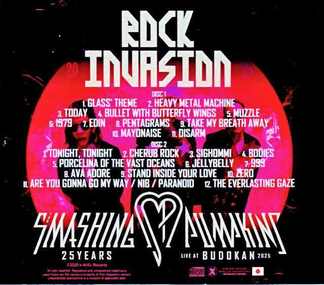 Smashing Pumpkins スマッシング・パンプキンズ/Tokyo,Japan 09.17