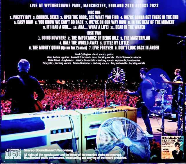 ノエル・ギャラガー Noel Gallagher 直筆サイン入りCD ノエル・ギャラガー Noel Gallagher 直筆サイン入りCD 2025年