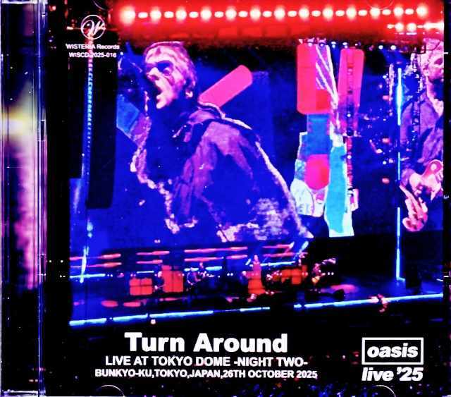 Oasis オアシス/Tokyo,Japan 10.26.2025 Complete Near Speakers Rec