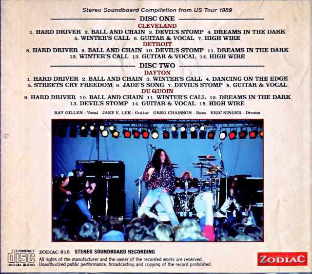 Badlands Jake E. Lee バッドランズ ジェイク・E・リー/North America