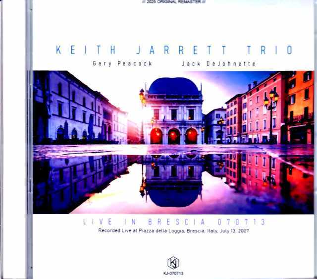 Keith Jarrett Trio キース・ジャレット/Italy 07.13.2007