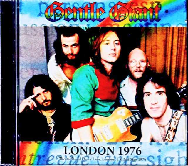 Gentle Giant ジェントル・ジャイアント/London,UK 05.02.1976
