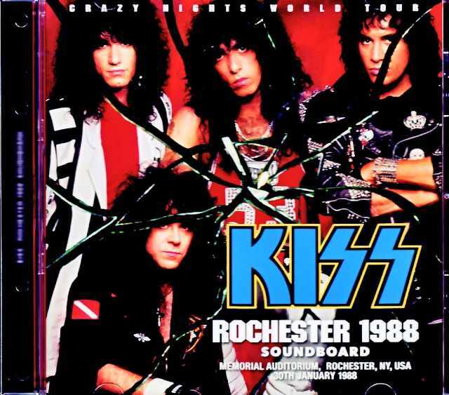 Kiss キッス/NY,USA 01.30.1988 Complete Soundboard Edition