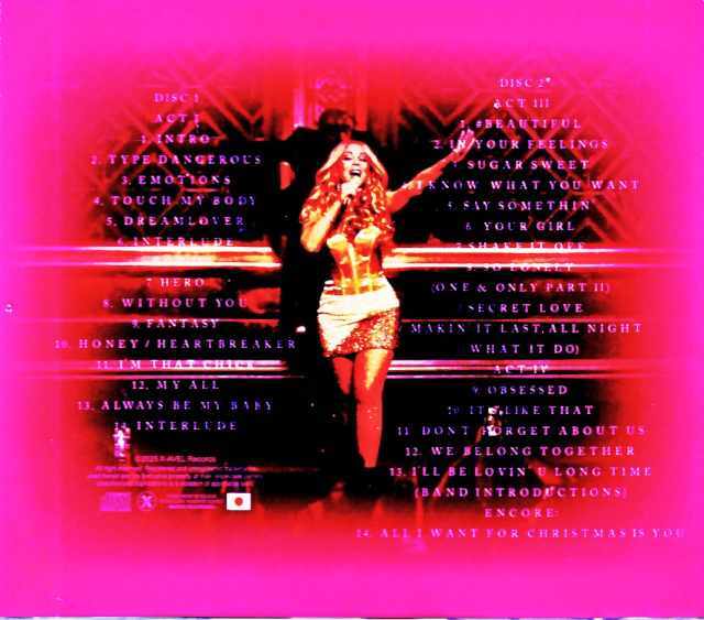 Mariah Carey マライア・キャリー/Kanagawa,Japan 11.02.2025 Complete