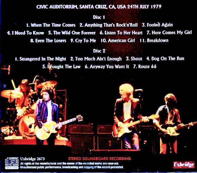 Tom Petty and the Heartbreakers トム・ペティ/CA,USA 07.24.1979