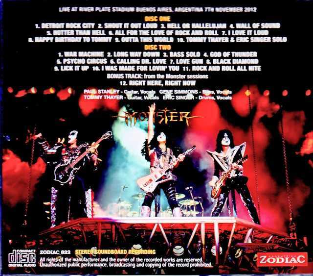 廃盤　レア　KISSING THE MIRROR　2枚セット　送料無料 Kiss キッス/Argentina 11.07.2012 FM Broadcast Edition & more