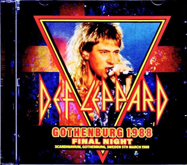 Def Leppard デフ・レパード/Sweden 03.05.1988 Complete