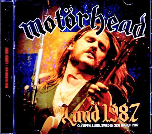 Motorhead モーターヘッド/Sweden 03.31.1987 Complete