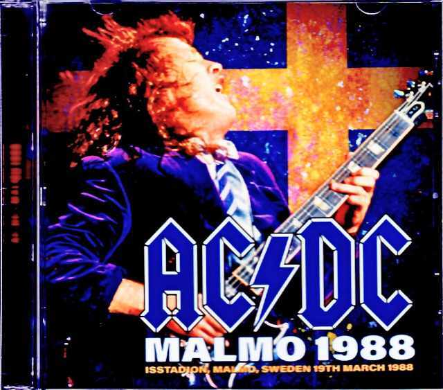 AC/DC エイシー・ディーシー/Sweden 03.19.1988 Complete