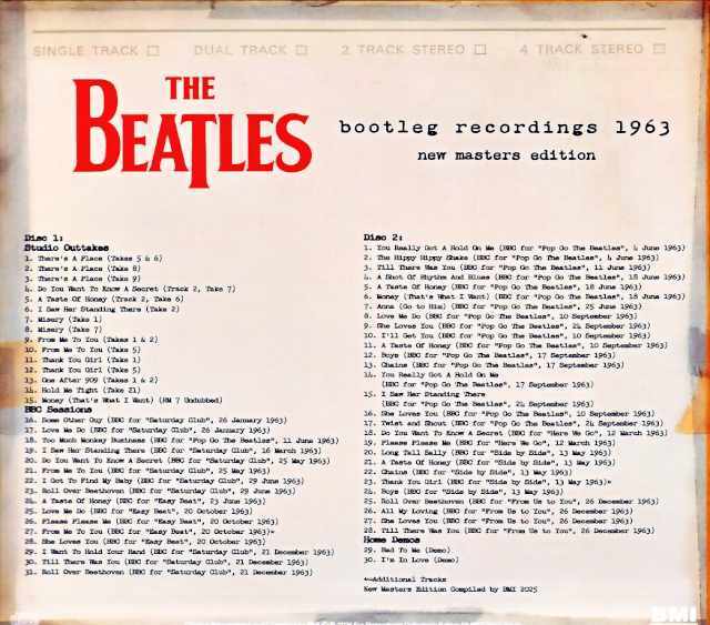 Beatles ビートルズ/ブートレッグ・レコーディングス 未発表音源集新規