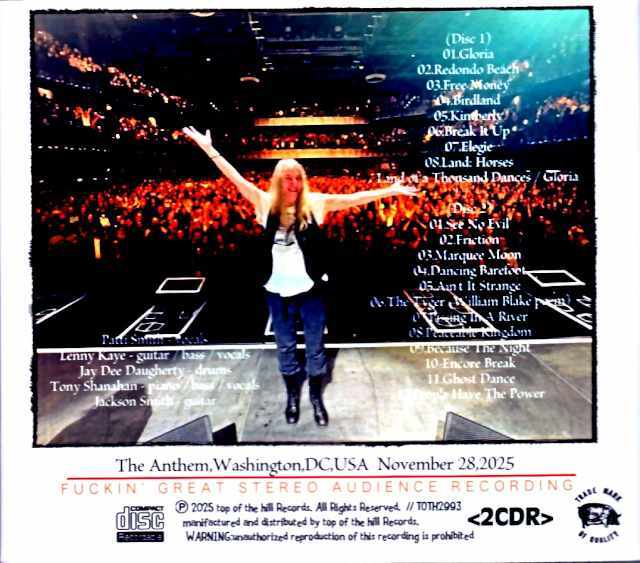 プライベート盤２LPパティスミスPatti Smith Live in ロンドン プライベート盤2LPパティスミスPatti Smith Live in ロンドン