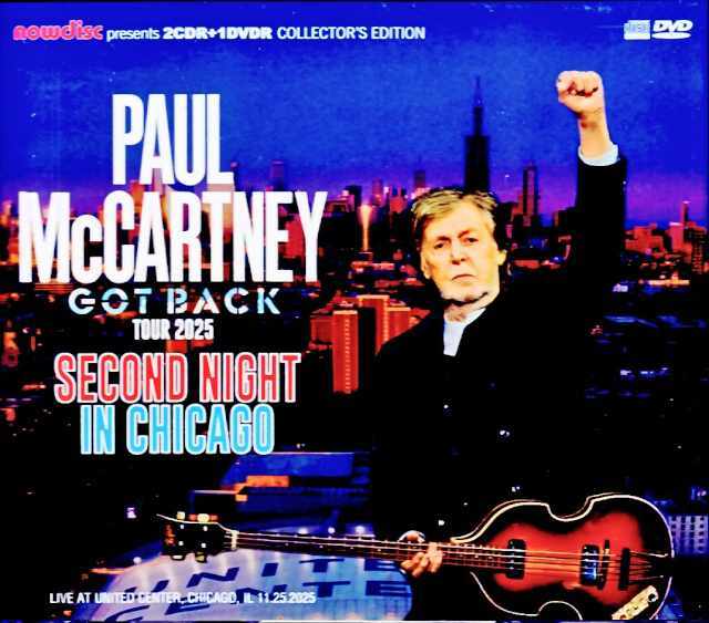 Paul McCartney ポール・マッカートニー/IL,USA 11.25.2025 S & V Complete