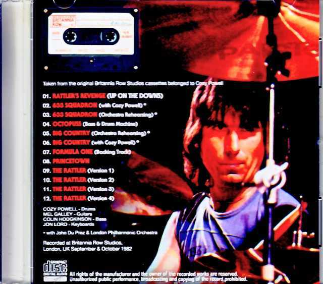 Cozy Powell ホワイトスネイク コージー・パウエル/Octopuss Demos