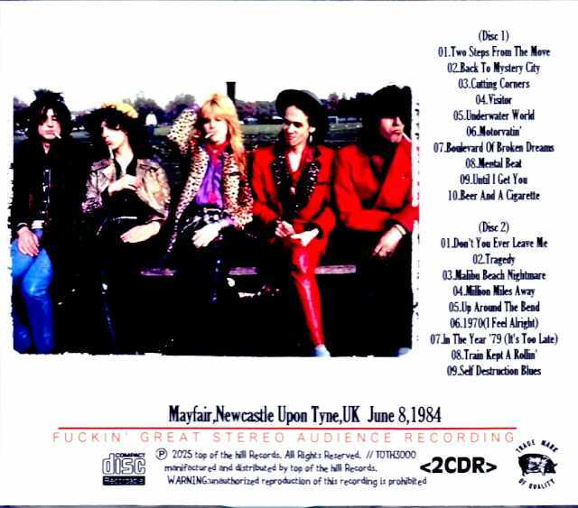 Hanoi Rocks ハノイ・ロックス/England,UK 06.08.1984
