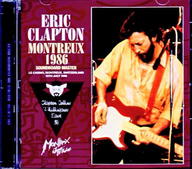 Eric Clapton エリック・クラプトン/Switzerland 07.10.1986 Complete