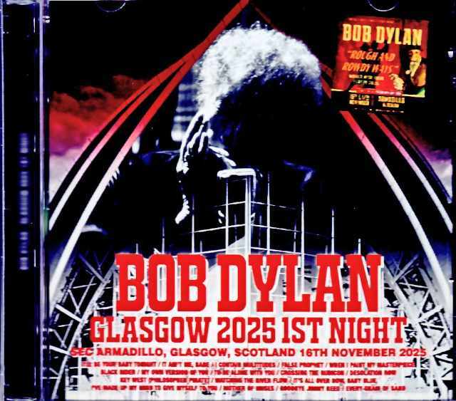 Bob Dylan ボブ・ディラン/Scotland,UK 11.16.2025