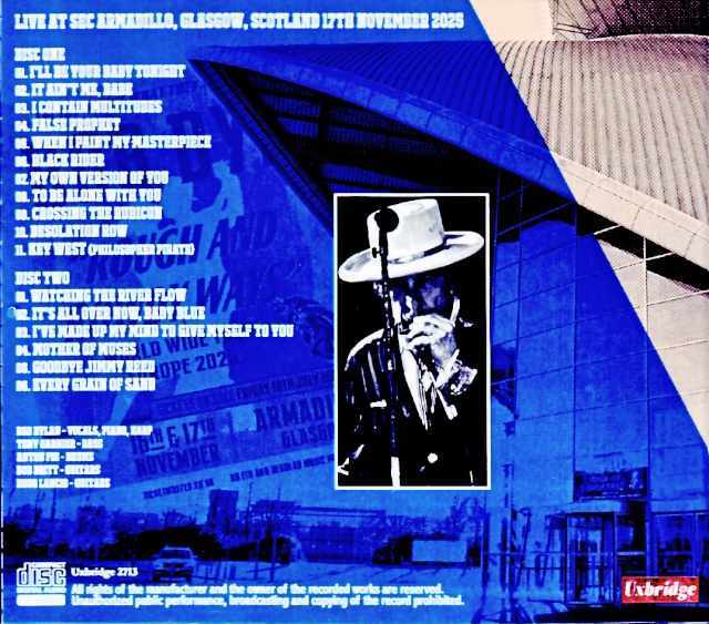 Bob Dylan ボブ・ディラン/Scotland,UK 11.17.2025