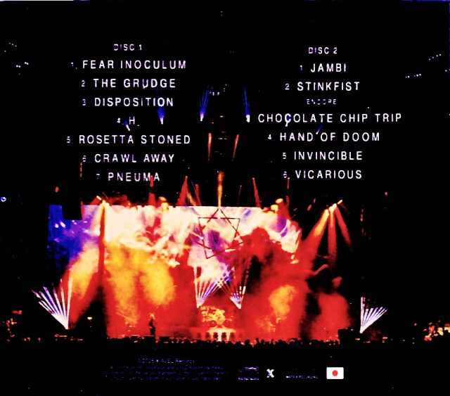 Tool トゥール/Kanagawa,Japan 2025 Complete IEM Matrix Edition