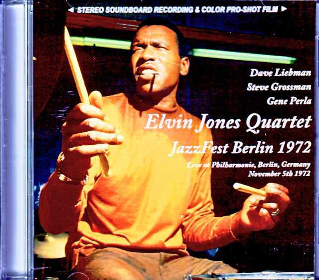 Elvin Jones Quartet エルヴィン・ジョーンズ/Germany 1972 Soundboard