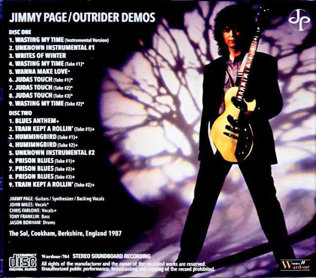 ジミーペイジ/1988年10月7日公演 Jimmy Page ー Phoenix 1988 （Gift