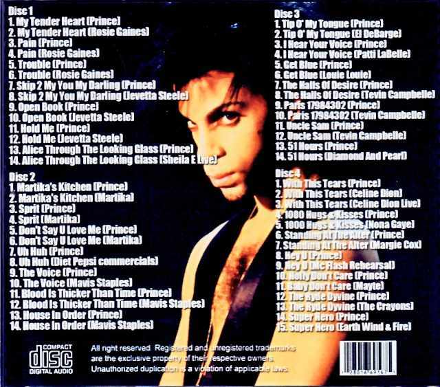 Prince プリンス/Originals and Recordings 1990-1992