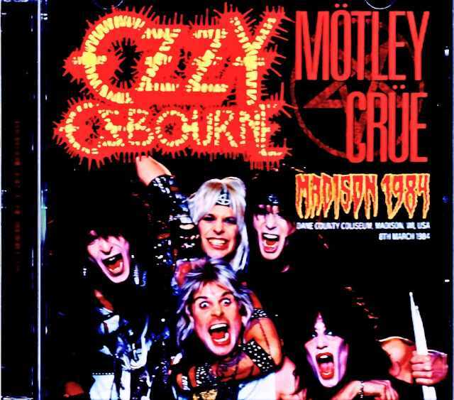 ゴ*ン様 Ozzy Osbourneオジーオズボーン 1984年U.S.ツアーテ Ozzy Osbourne オジー・オズボーン/UT,USA 1984 Best Quality Jewel