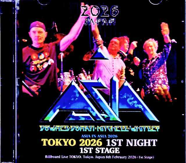 サウンド・シリーズ13  エイジア・サウンド Asia エイジア/Tokyo,Japan 02.08.2026 Complete
