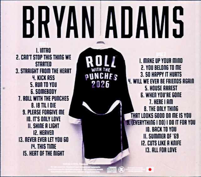 激安　ブライアンアダムス　Bryan Adams　CD　14枚セット　レア盤含む ブライアン・アダムス『ロール・ウィズ・ザ・パンチズ』/ Bryan Adams