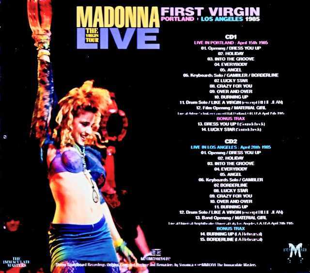 Madonna マドンナ/OR,USA 1985 Complete & more Soundboard Edition