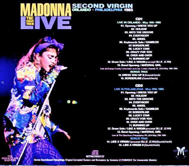 Madonna マドンナ/FL,USA 05.29.1985 Complete & more Soundboard Edition