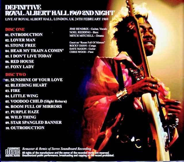 Jimi Hendrix Experience ジミ・ヘンドリックス/London,UK 02.24.1969