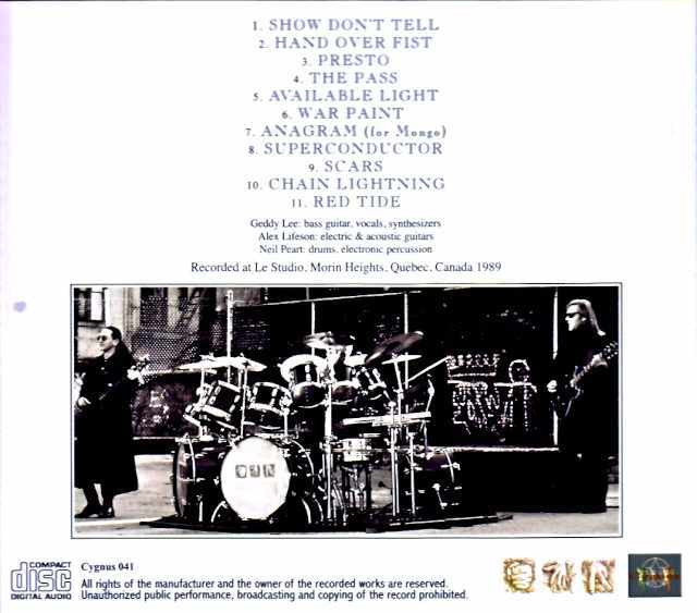 Rush ラッシュ/Presto Rough Mix Demos